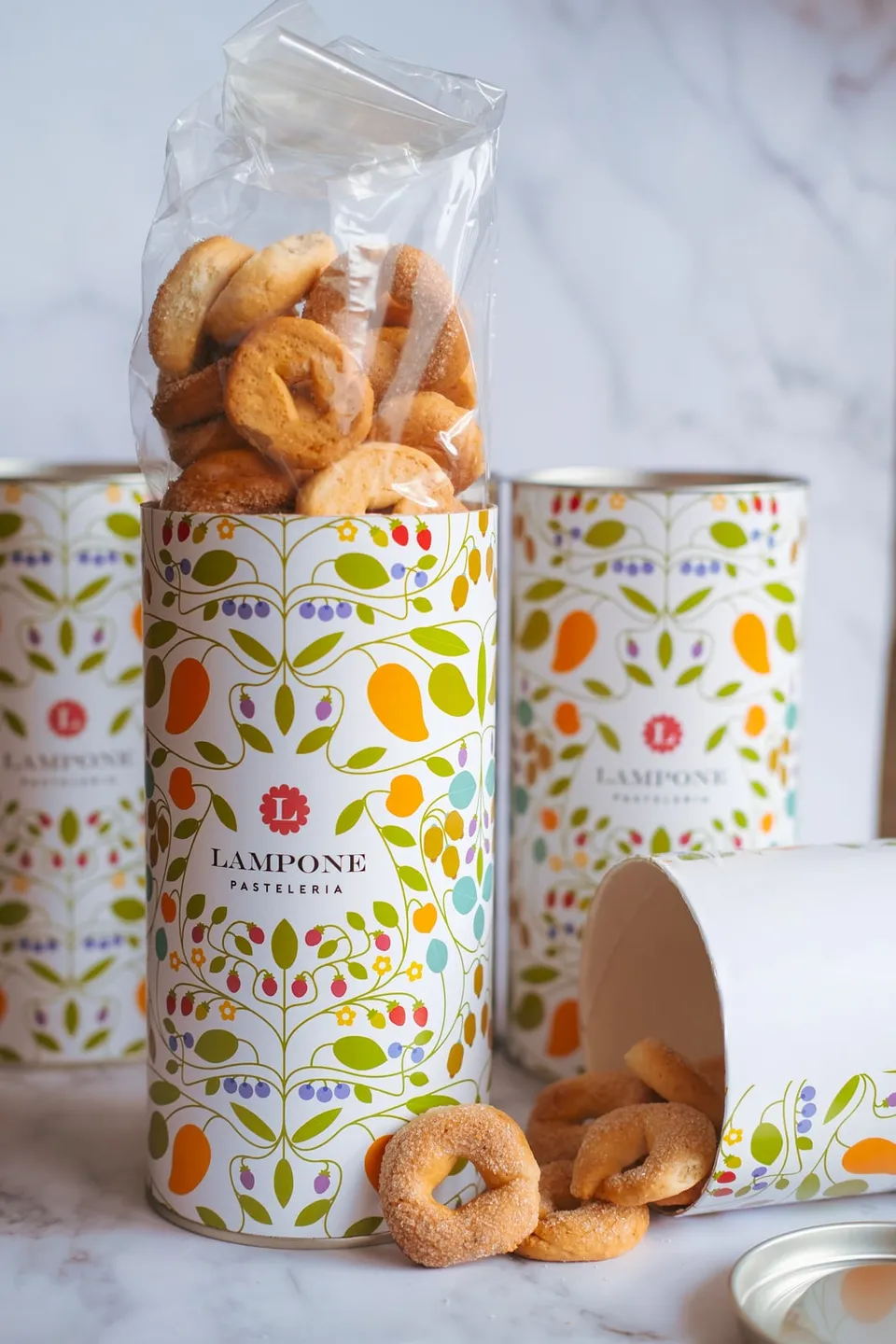 Ciambelline al vino de Lampone Pastelería
