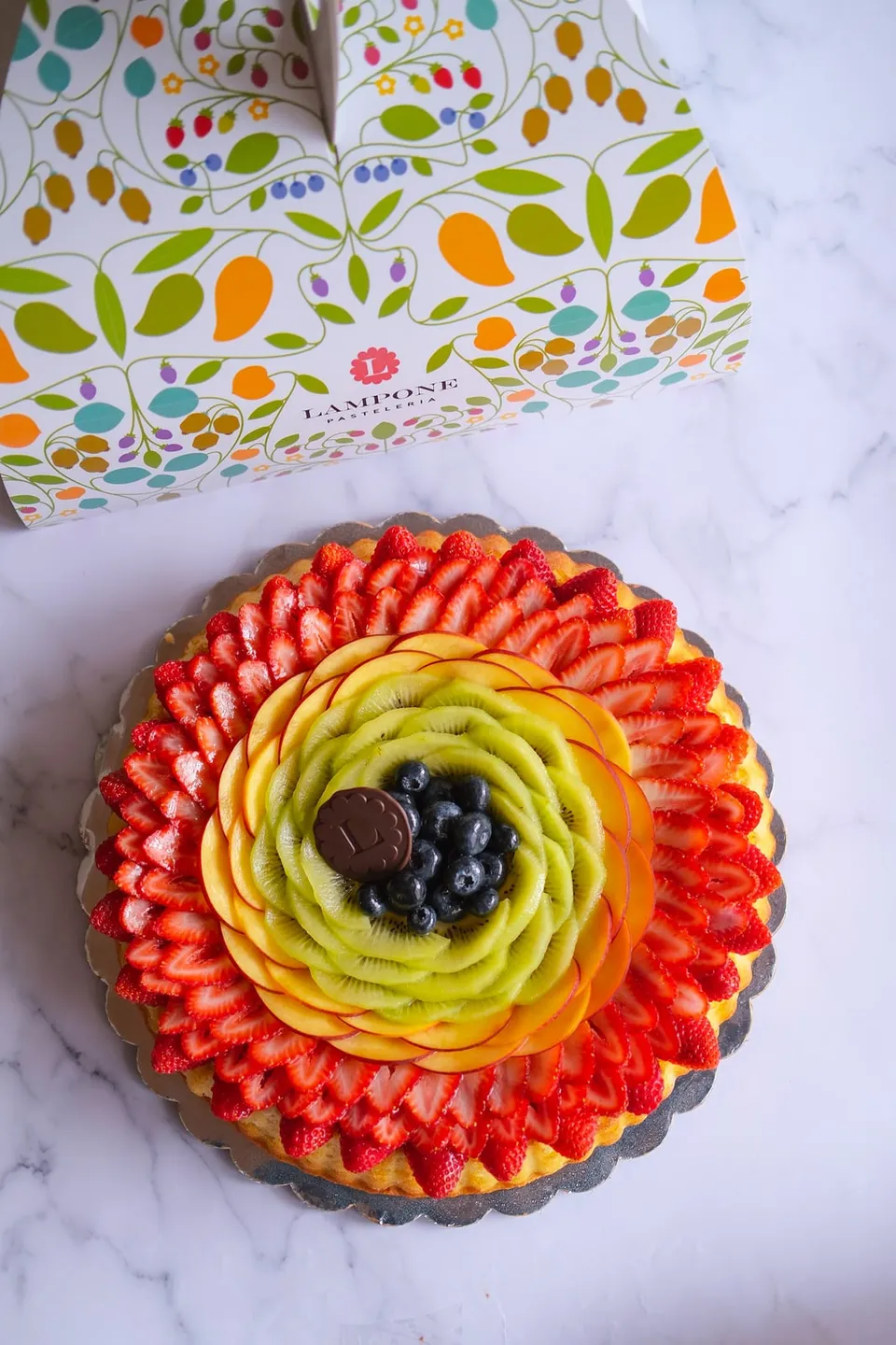 Tarta grande de Lampone Pastelería