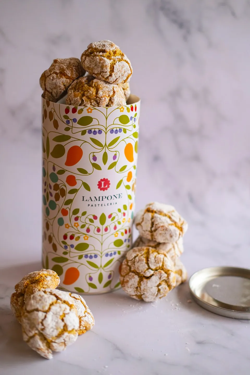 Morbidi al pistacchio de Lampone Pastelería
