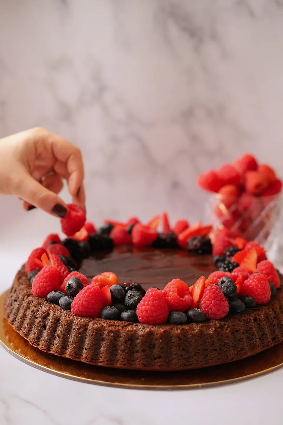 Torta furba de Lampone Pastelería