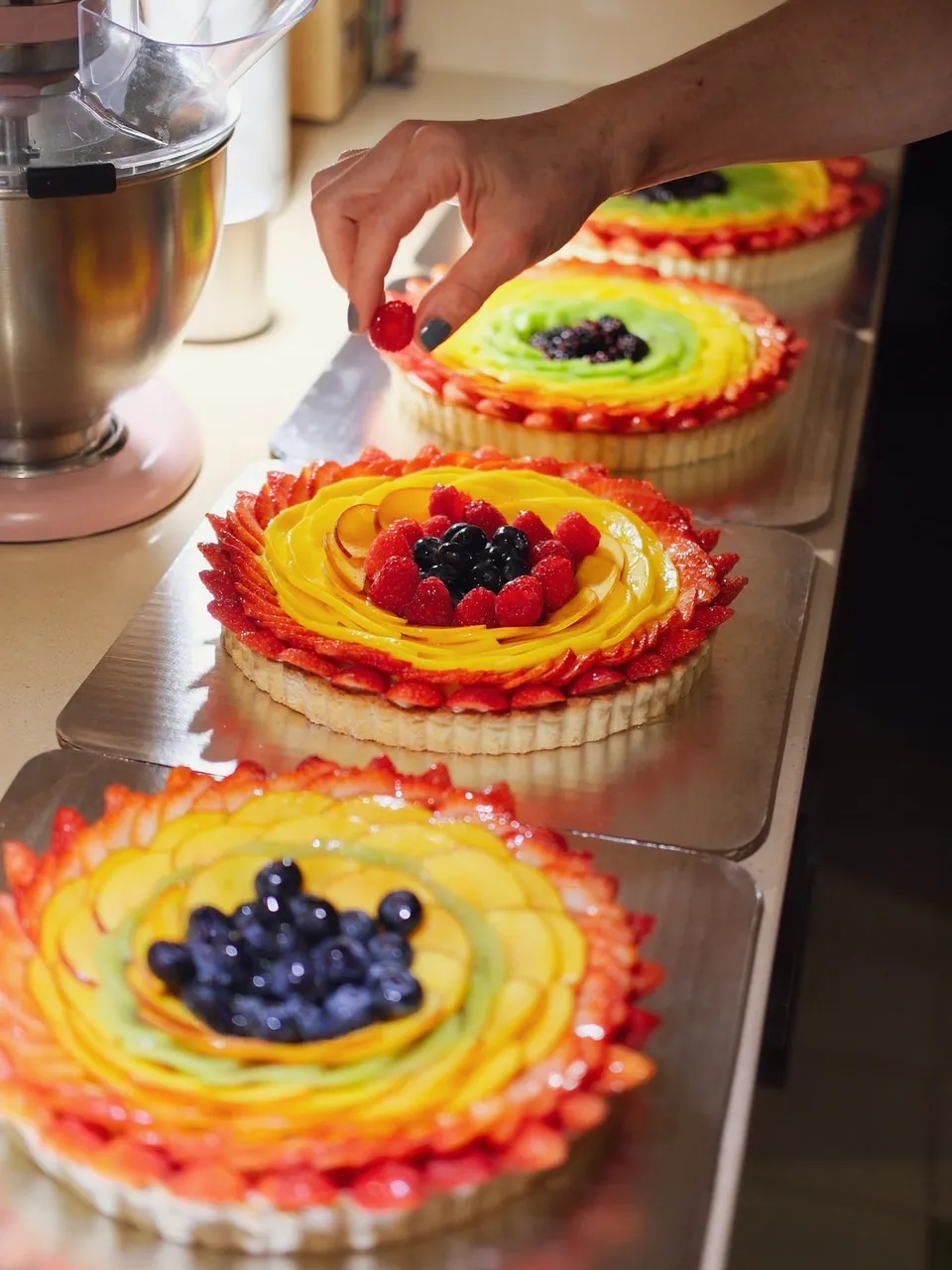 Tarta mediana de Lampone Pastelería